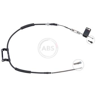 Tirette à câble, frein de stationnement A.B.S. K19427 pour KIA CARNIVAL 2.9 TD - 126cv