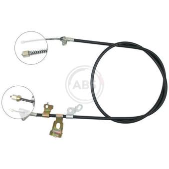Tirette à câble, frein de stationnement A.B.S. K19497 pour TOYOTA YARIS 1.4 D-4D - 75cv