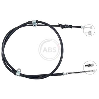 Tirette à câble, frein de stationnement A.B.S. K19527 pour KIA JOICE 2.0 - 139cv