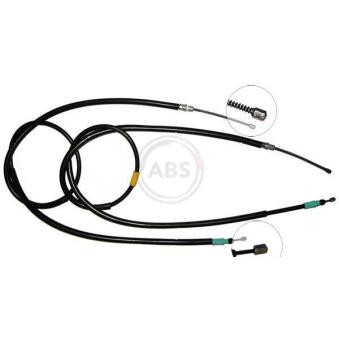 Tirette à câble, frein de stationnement A.B.S. [K19645]
