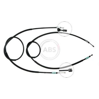 Tirette à câble, frein de stationnement A.B.S. K19655 pour RENAULT ESPACE 2.0 16V - 140cv