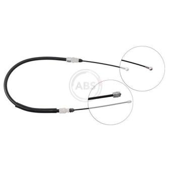 Tirette à câble, frein de stationnement A.B.S. K19747 pour PEUGEOT 607 2.2 16V - 163cv