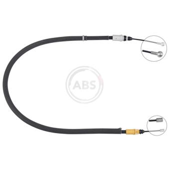 Tirette à câble, frein de stationnement A.B.S. K19802