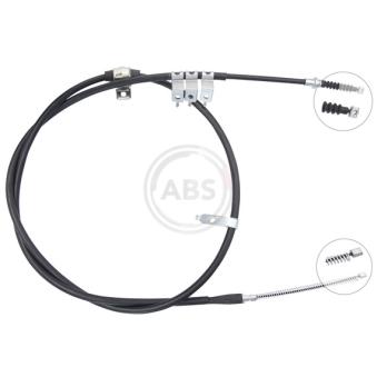 Tirette à câble, frein de stationnement A.B.S. K19812 Tirette à câble, frein de stationnement A.B.S. K19812