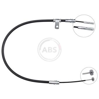 Tirette à câble, frein de stationnement A.B.S. [K19840]