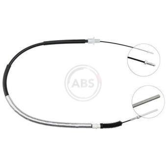 Tirette à câble, commande d'embrayage A.B.S. K22990