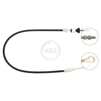 Tirette à câble, commande d'embrayage A.B.S. [K24460]