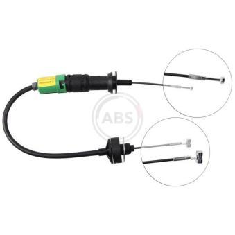 Tirette à câble, commande d'embrayage A.B.S. [K24680]