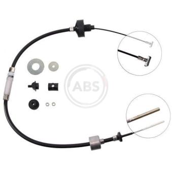 Tirette à câble, commande d'embrayage A.B.S. OEM 1H1721335M