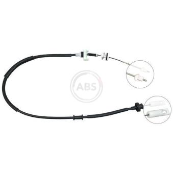 Tirette à câble, commande d'embrayage A.B.S. K25240 pour BMW X5 1.9 TD 75 - 75cv