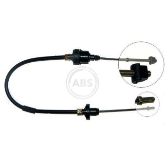 Tirette à câble, commande d'embrayage A.B.S. [K25670]