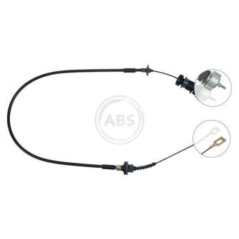 Tirette à câble, commande d'embrayage A.B.S. K25770 pour FIAT STRADA 2.0 - 110cv