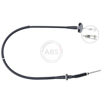 Tirette à câble, commande d'embrayage A.B.S. K27150