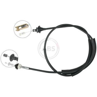 Tirette à câble, commande d'embrayage A.B.S. OEM 2371081A40