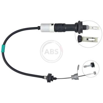 Tirette à câble, commande d'embrayage A.B.S. [K27410]