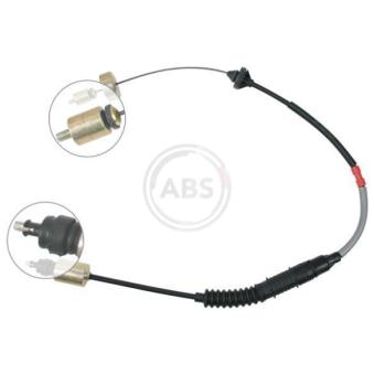 Tirette à câble, commande d'embrayage A.B.S. K27540 pour RENAULT LAGUNA 1.9 DCI - 120cv