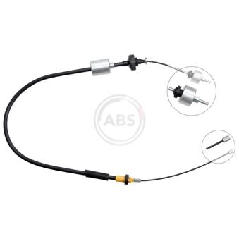 Tirette à câble, commande d'embrayage A.B.S. [K28074]