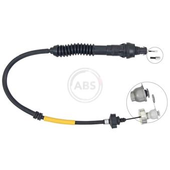 Tirette à câble, commande d'embrayage A.B.S. [K28075]