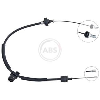Tirette à câble, commande d'embrayage A.B.S. K28089 pour RENAULT TWINGO 1.2 - 58cv