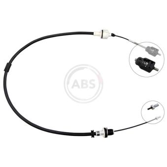 Tirette à câble, commande d'embrayage A.B.S. K28330