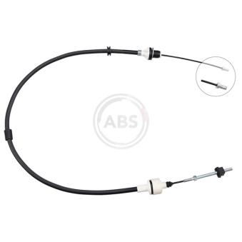 Tirette à câble, commande d'embrayage A.B.S. K28340