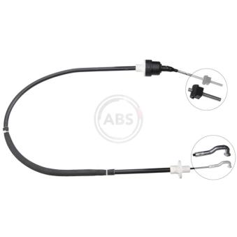 Tirette à câble, commande d'embrayage A.B.S. K28390