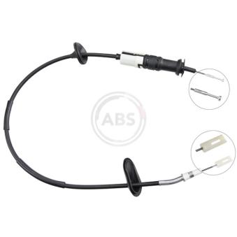 Tirette à câble, commande d'embrayage A.B.S. K28650