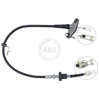 Tirette à câble, commande d'embrayage A.B.S. [K28940]