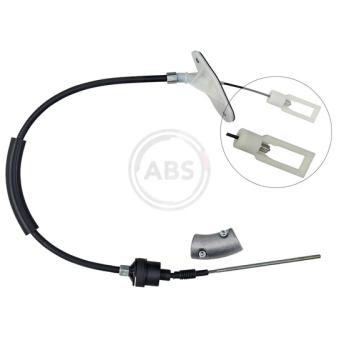 Tirette à câble, commande d'embrayage A.B.S. K29050 pour FIAT PANDA 0.9 4x4 - 90cv Tirette à câble, commande d'embrayage A.B.S. K29050 pour FIAT PANDA 0.9 4x4 - 90cv