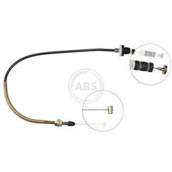 Câble d'accélération A.B.S. [K30980]