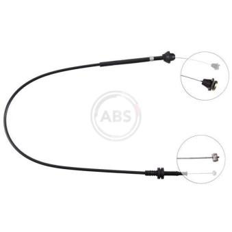 Câble d'accélération A.B.S. [K32490]