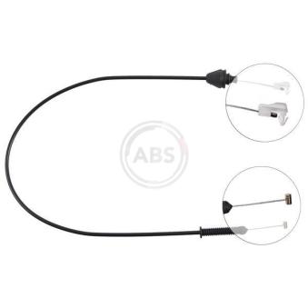 Câble d'accélération A.B.S. K36750 pour RENAULT MEGANE 1.9 DCI - 110cv