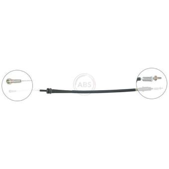 Câble d'accélération A.B.S. K37010 pour OPEL ASTRA 1.6 16V - 101cv