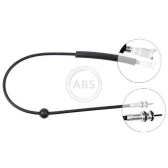 Câble flexible de commande de compteur A.B.S. K43103 pour PEUGEOT 106 1.4 i - 75cv