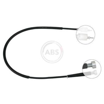 Câble flexible de commande de compteur A.B.S. [K43130]