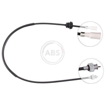 Câble flexible de commande de compteur A.B.S. K43132 pour VOLKSWAGEN BORA 1.6 D - 54cv