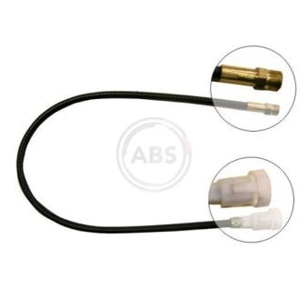 Câble flexible de commande de compteur A.B.S. [K43139]