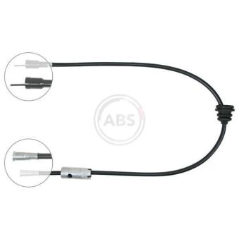 Câble flexible de commande de compteur A.B.S. [K43140]