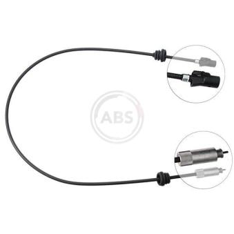 Câble flexible de commande de compteur A.B.S. K43150 pour VOLKSWAGEN PASSAT 1.6 TD - 70cv
