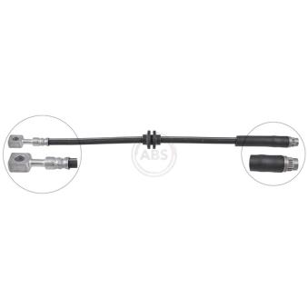 Flexible de frein A.B.S. SL 1158 pour CHEVROLET AVEO 1.2 - 86cv