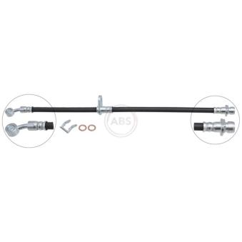 Flexible de frein A.B.S. SL 1169 pour HONDA CR-V 2.0 - 155cv