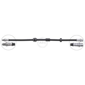 Flexible de frein A.B.S. SL 1484 pour VOLVO S40 T5 AWD - 220cv