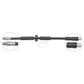 Flexible de frein A.B.S. SL 1704 pour AUDI A6 RS6 quattro - 580cv