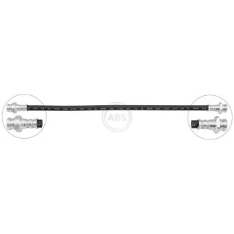 Flexible de frein A.B.S. SL 3645 pour ISUZU MIDI 2.2 D 4WD - 61cv