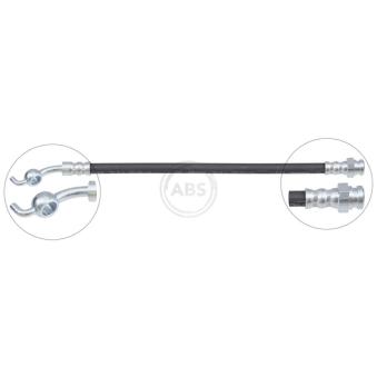 Flexible de frein A.B.S. SL 3774 pour BMW Série 1 2.0 24V - 143cv