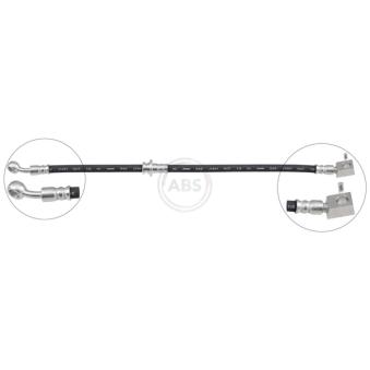 Flexible de frein A.B.S. SL 3819 pour AUDI 100 2.0 D - 75cv