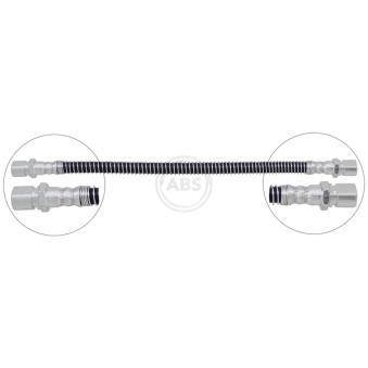 Flexible de frein A.B.S. SL 4228 pour PORSCHE 968 3.0 - 239cv