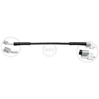 Flexible de frein A.B.S. SL 4821 pour JEEP GRAND CHEROKEE 2.5 TD - 115cv