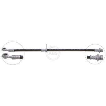 Flexible de frein A.B.S. SL 5003 pour HONDA PRELUDE 2.2 16V - 185cv