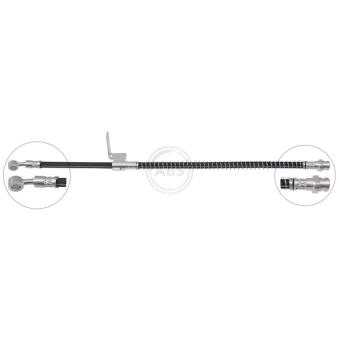 Flexible de frein A.B.S. SL 5673 pour ROVER 100 1.8 - 122cv